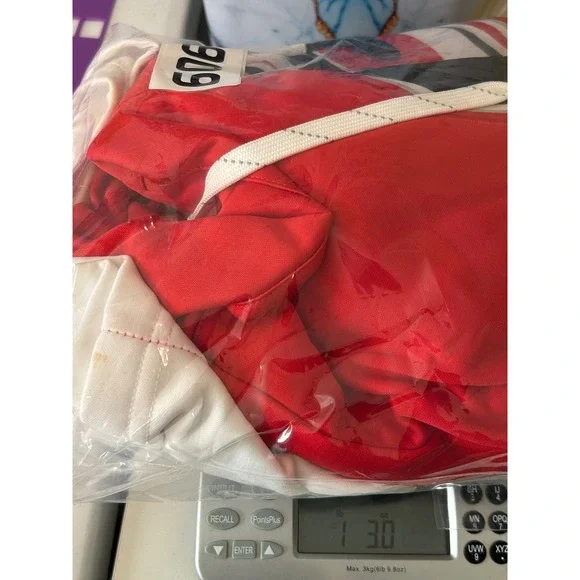 Carolina Hurricanes Fanatics Mens NHL Inside Line Hockey Jersey XL Red Hooded - Picture 11 of 11